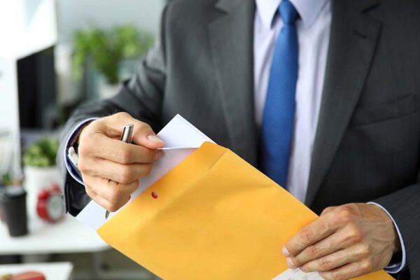 Envelope opening